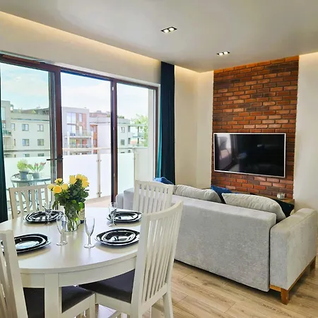 Апартаменты Masurianhome Lux - 2 Bedrooms - Parking & Ac *